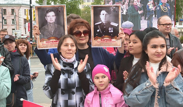 В Иванове прошел Парад Победы 
